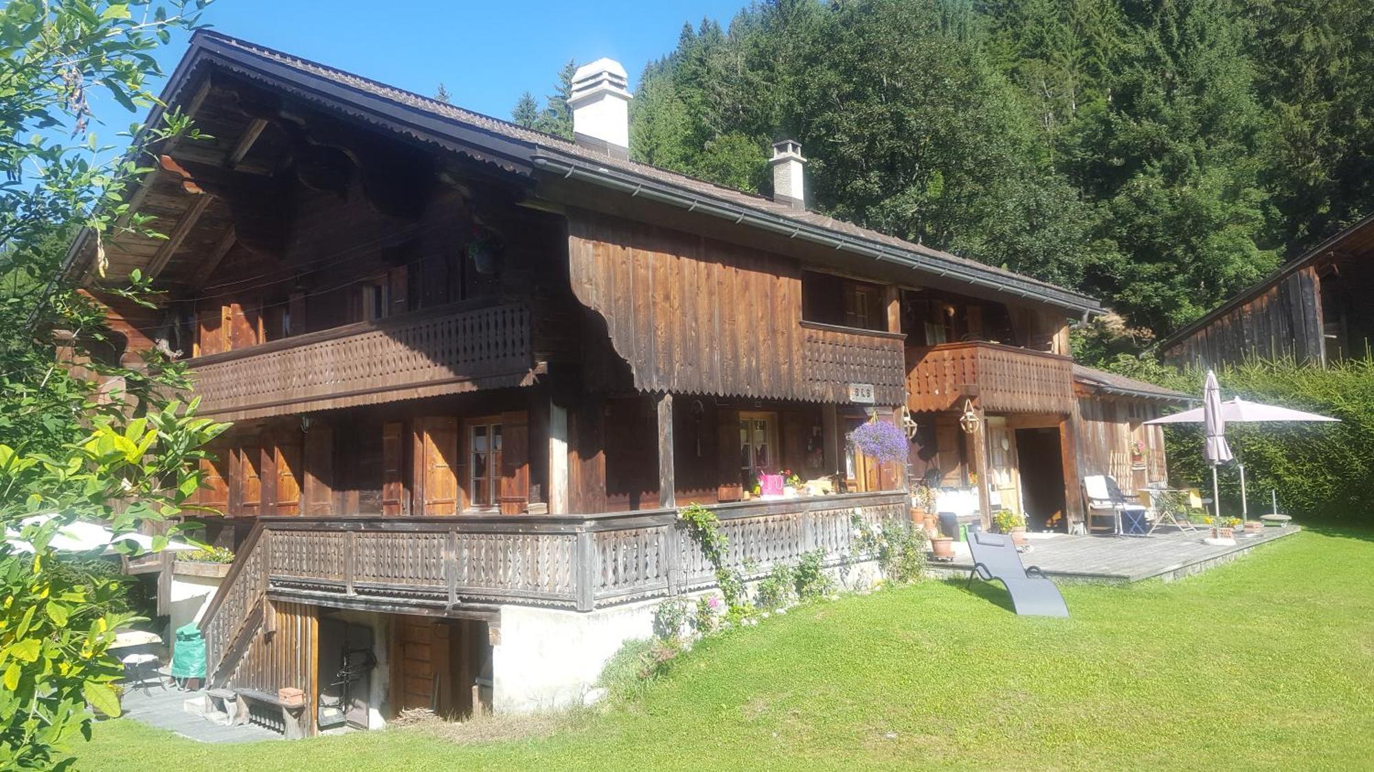 B&B Chalet La Croisee Vers L'Eglise Exterior foto